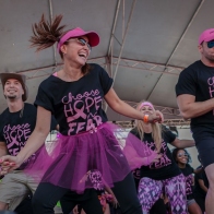 Tita Guerrero bailando